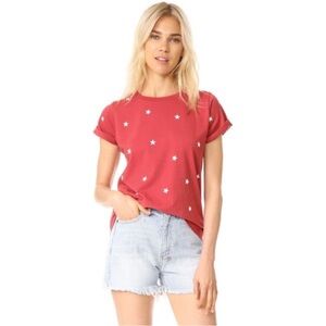 Wildfox Red Tee with White Stars